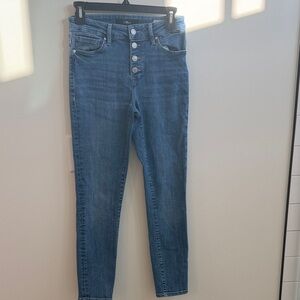 Mavi Women's Skinny Jeans - Blue Wash